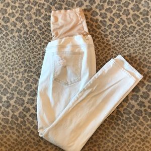 Gap Maternity Light Wash Best Girlfriend Jeans